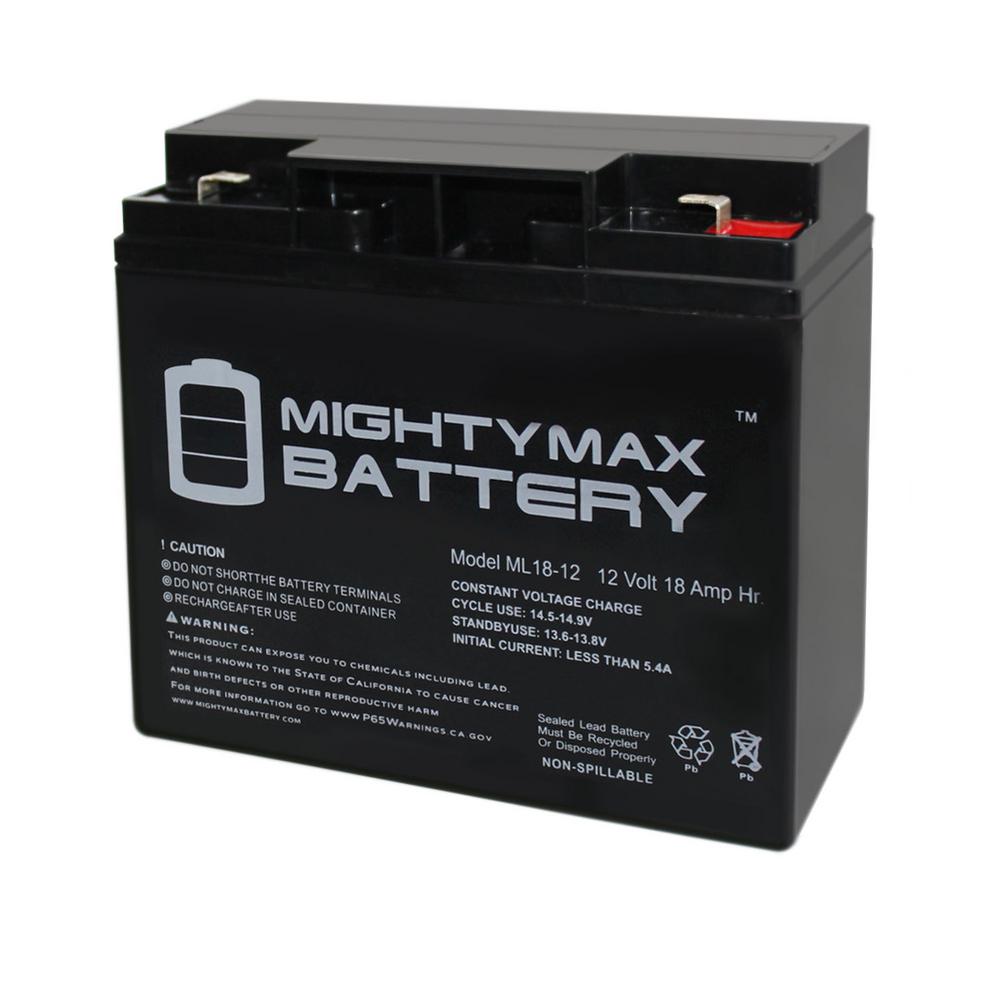Mighty Max Battery 12V 7Ah SLA Battery Replacement for Amstron AP-1280 Brand Product