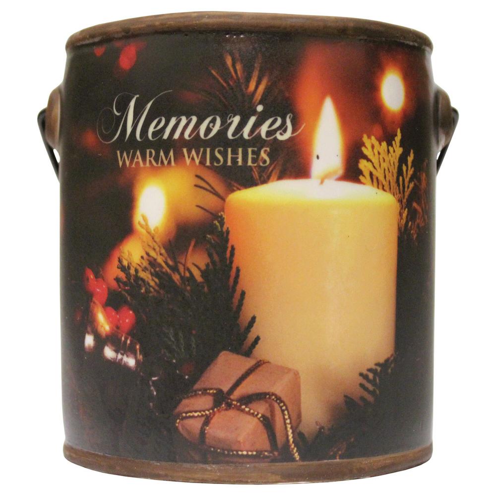 Keepers of the Light Praline Caramel Glass CandleJP41 The Home Depot