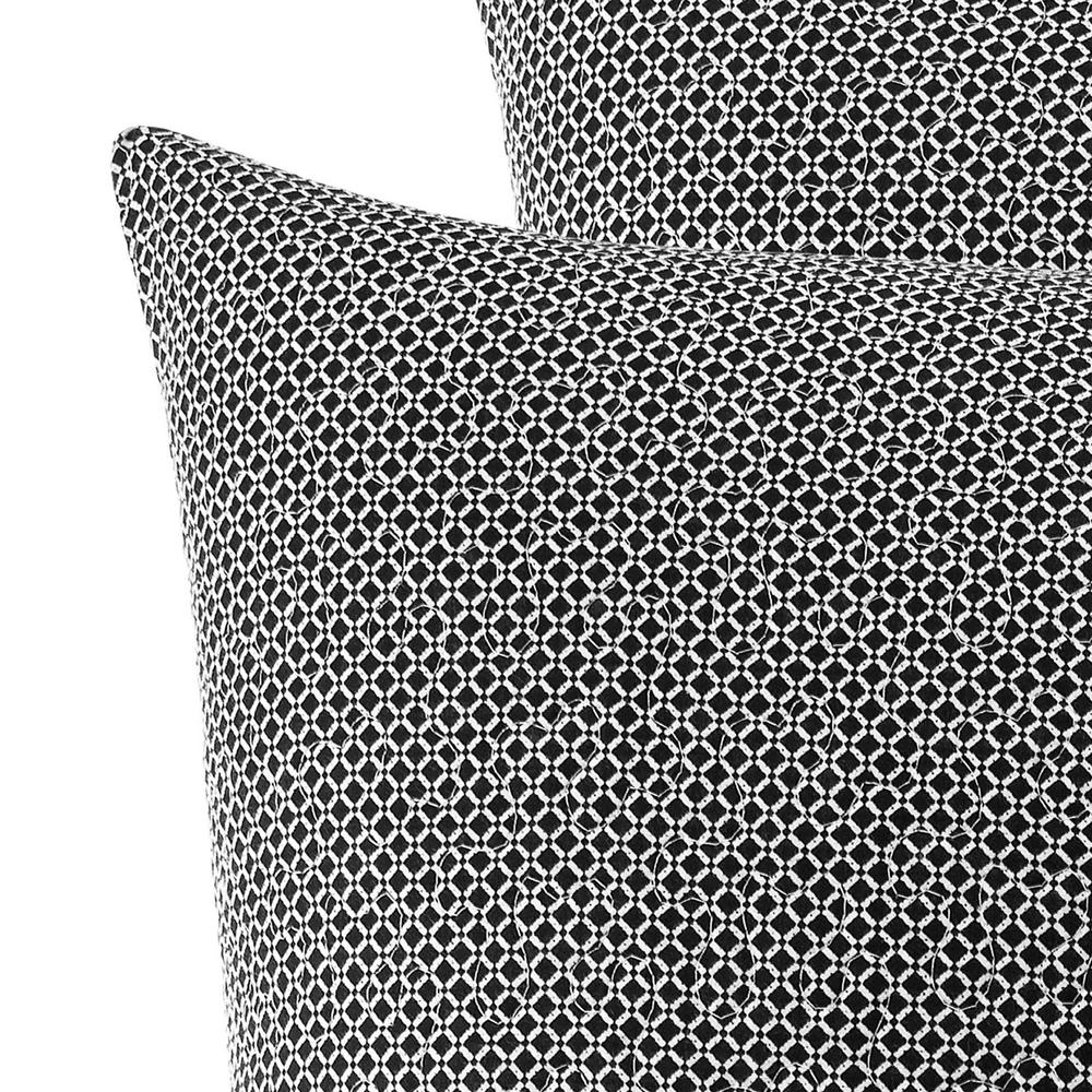 Laura Ashley Amberley Black Euro Pillow Cover Set Of 2 209884