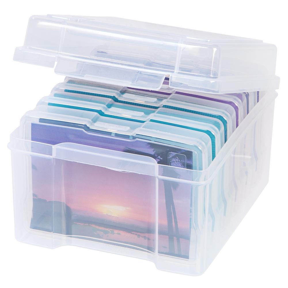 Iris 4 In X 6 Photo And Craft Keeper Clear