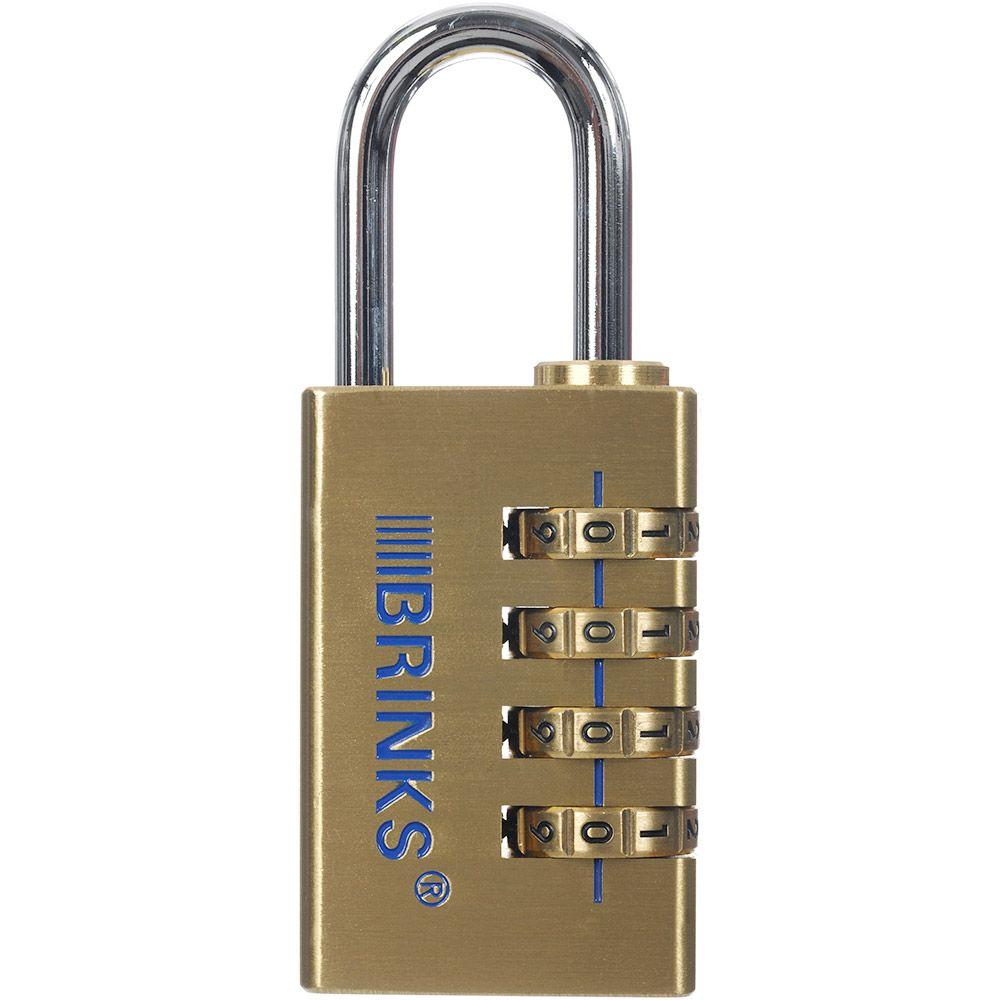 brinks combination resettable locks how to open