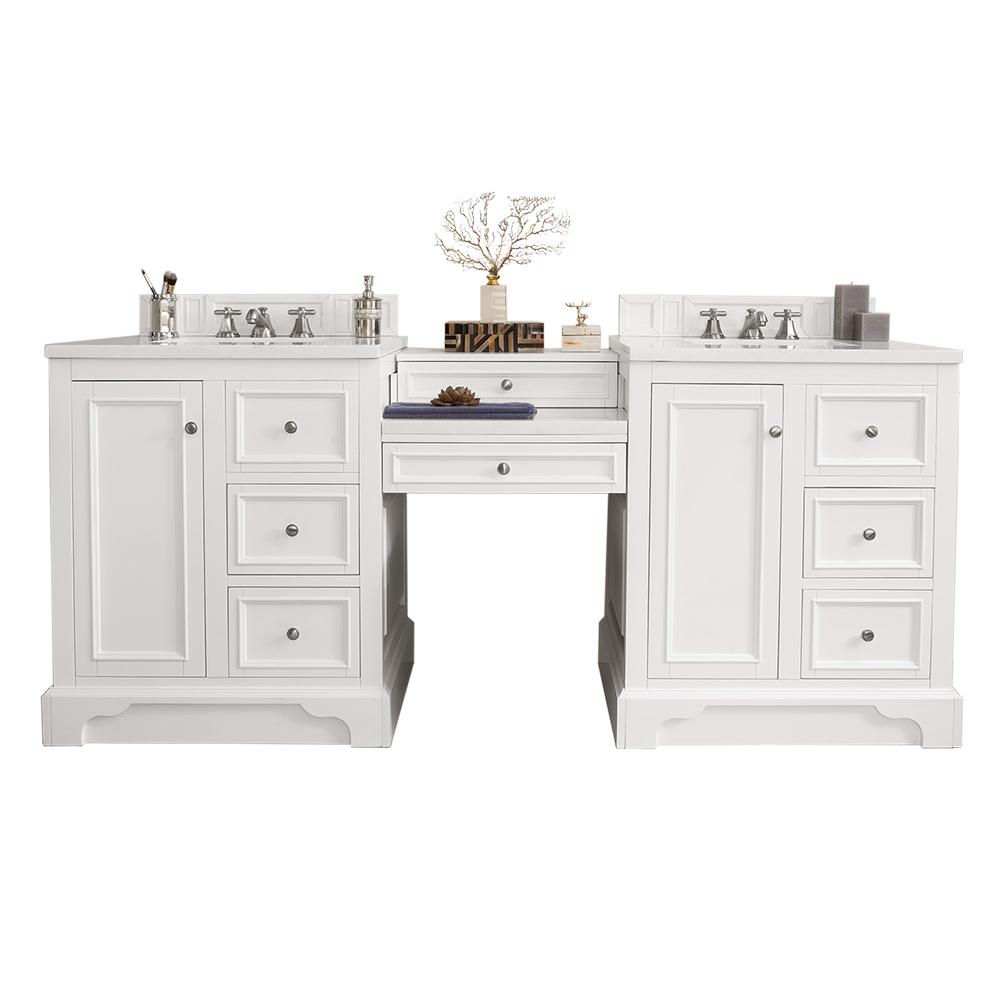 James Martin Signature Vanities De Soto 82 in. W Double ...