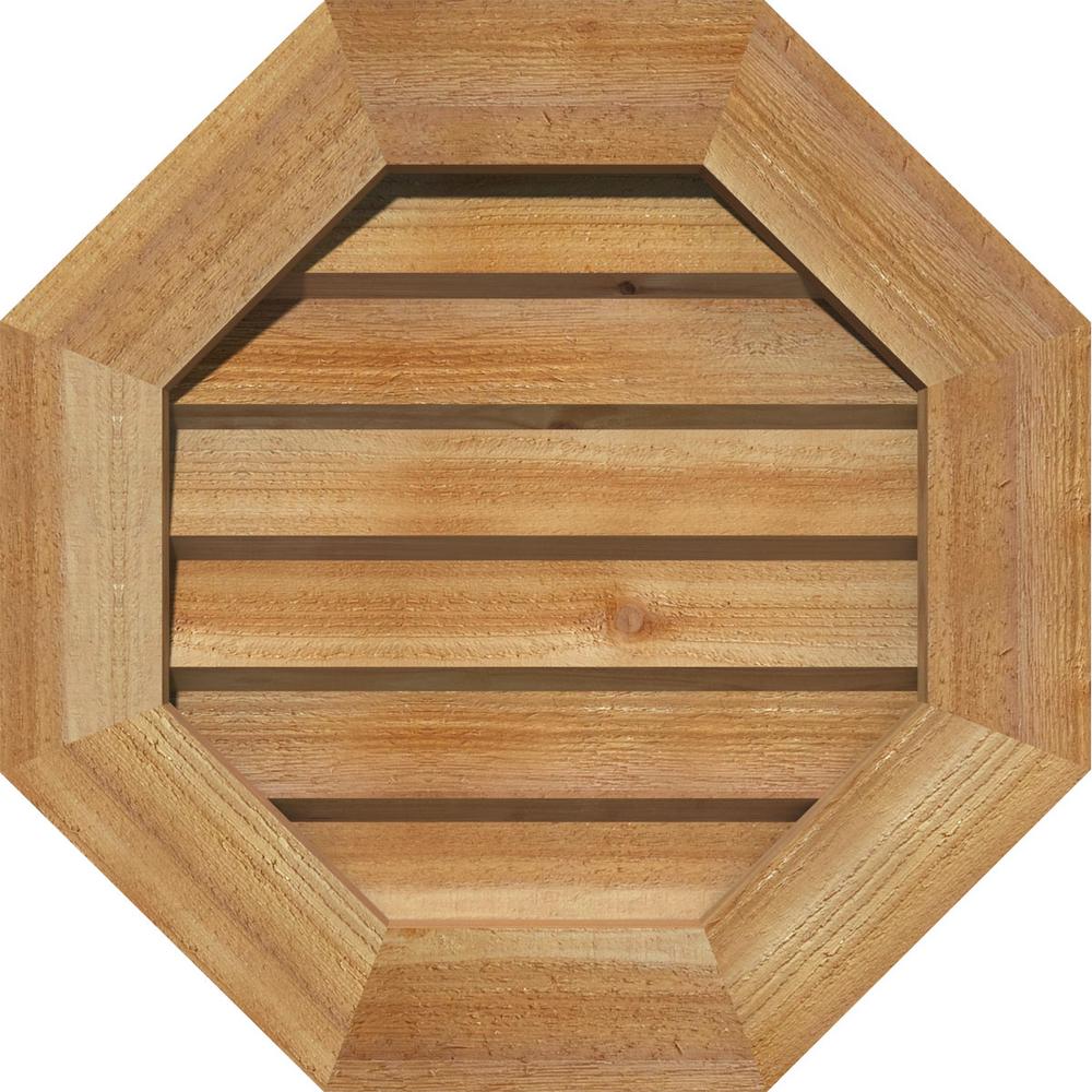 Ekena Millwork 21 in. x 21 in. Decorative Octagonal Gable Vent with