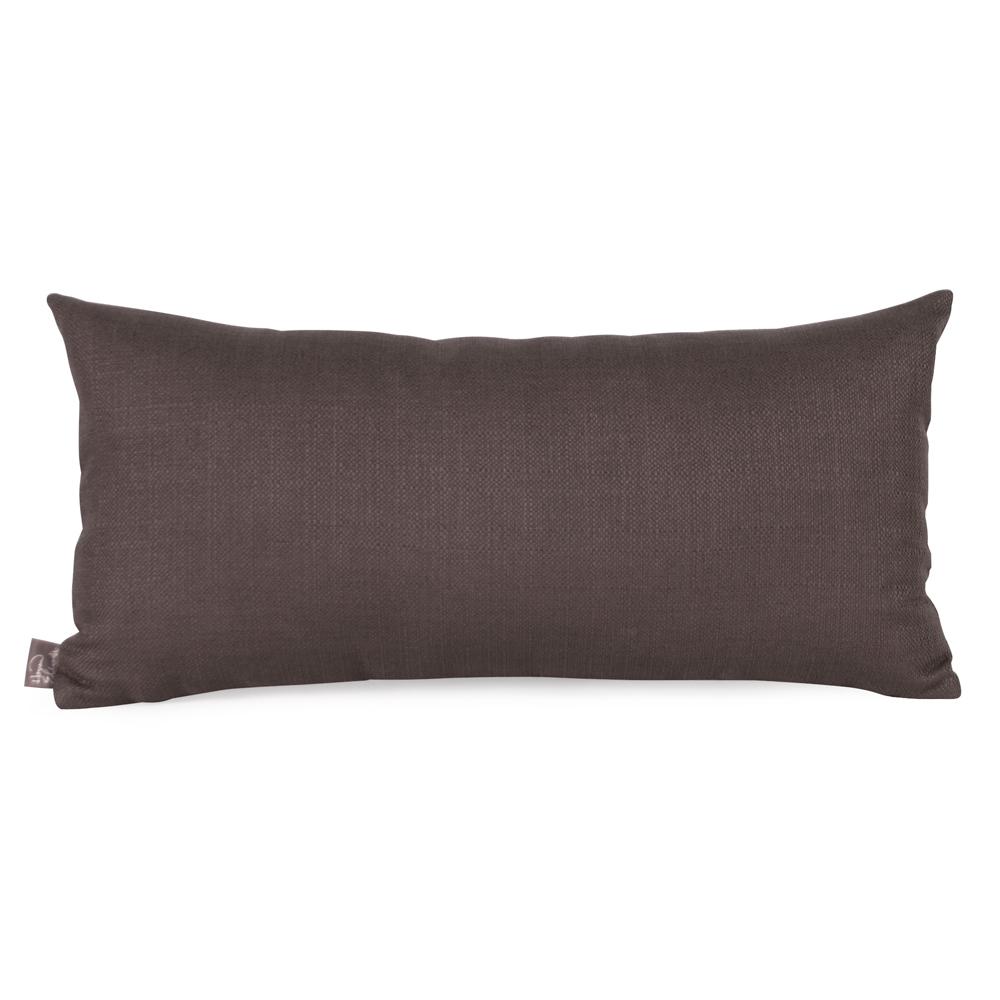 Sterling Gray Charcoal Kidney Decorative Pillow-4-201 - The Home Depot