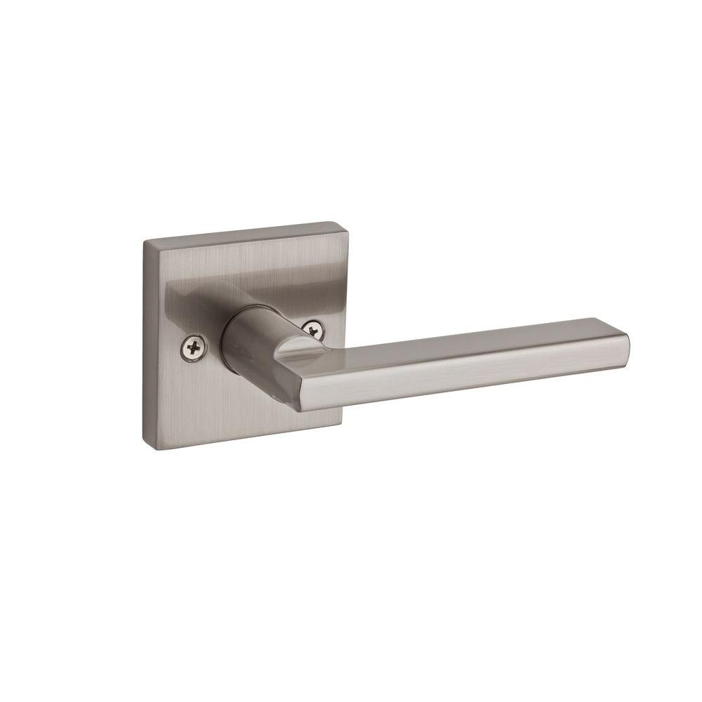 Dummy Satin Nickel Lever Handle Door Lock lockset Handicap Dummy lever