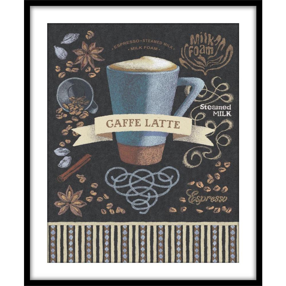 Ptm Images 9 75 In X 11 Caffe Latte Framed Wall Art 1 Caffe Latte Framed Wall Art