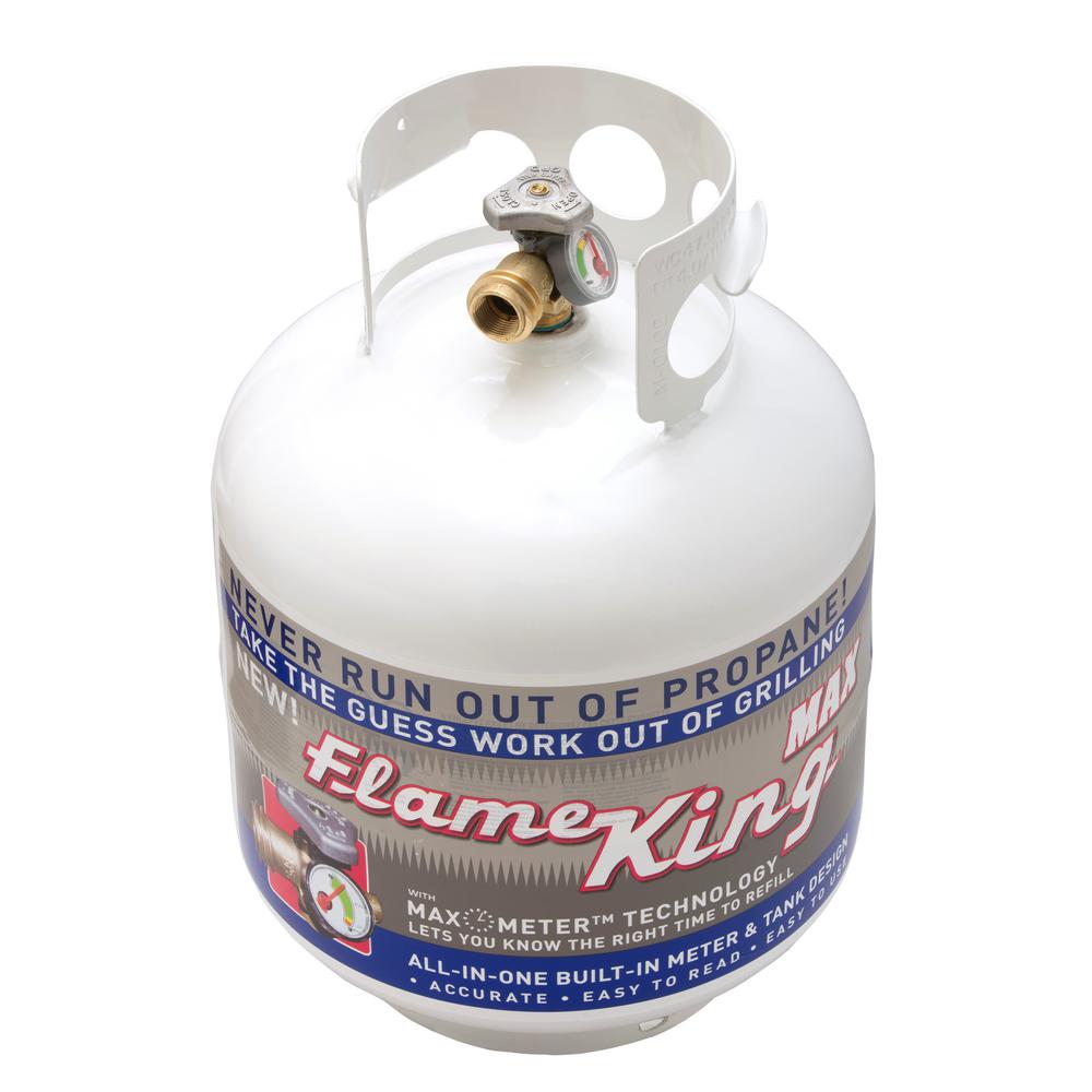 Flame King Lbs Empty Propane Cylinder With Overflow Protection