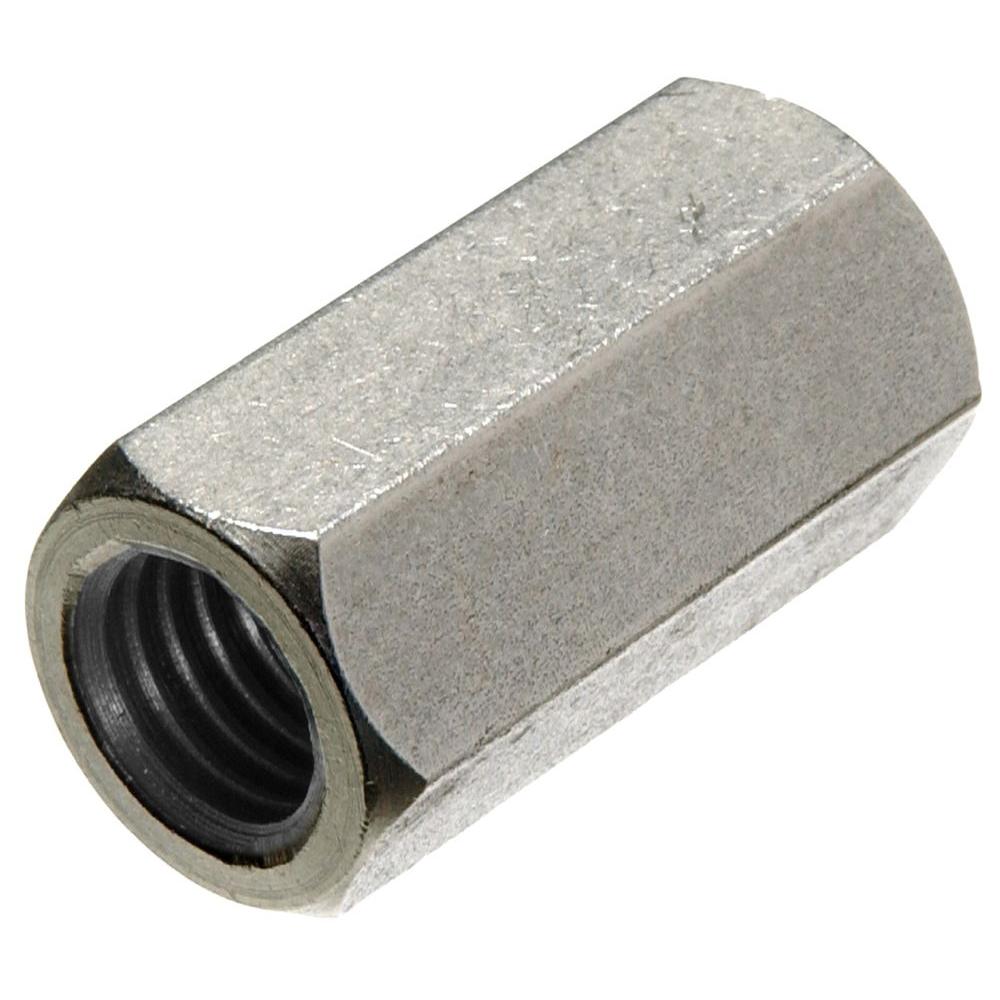 1 4 20 Stainless Coupling Nut 8 Pack