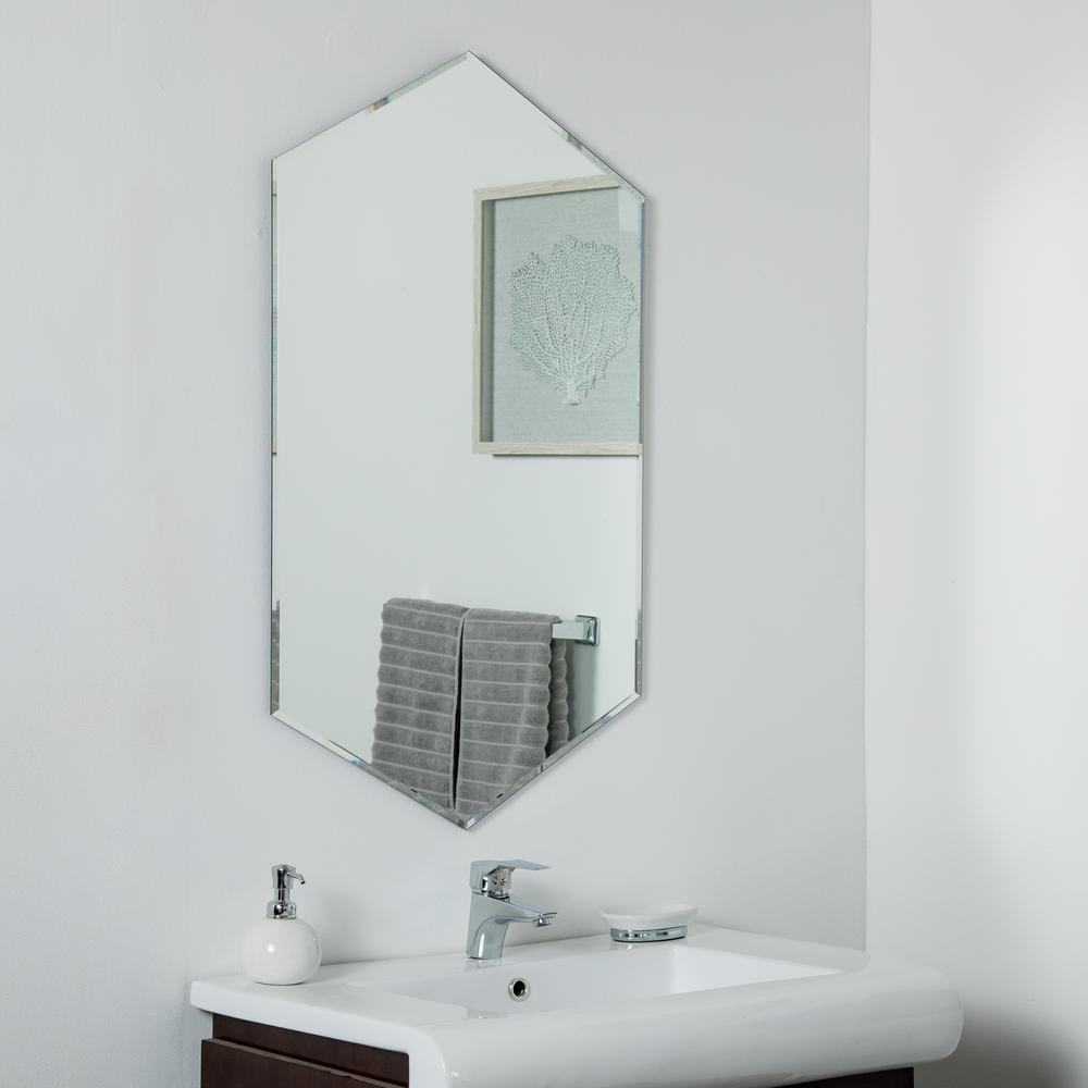 decorative bathroom wall mirrors