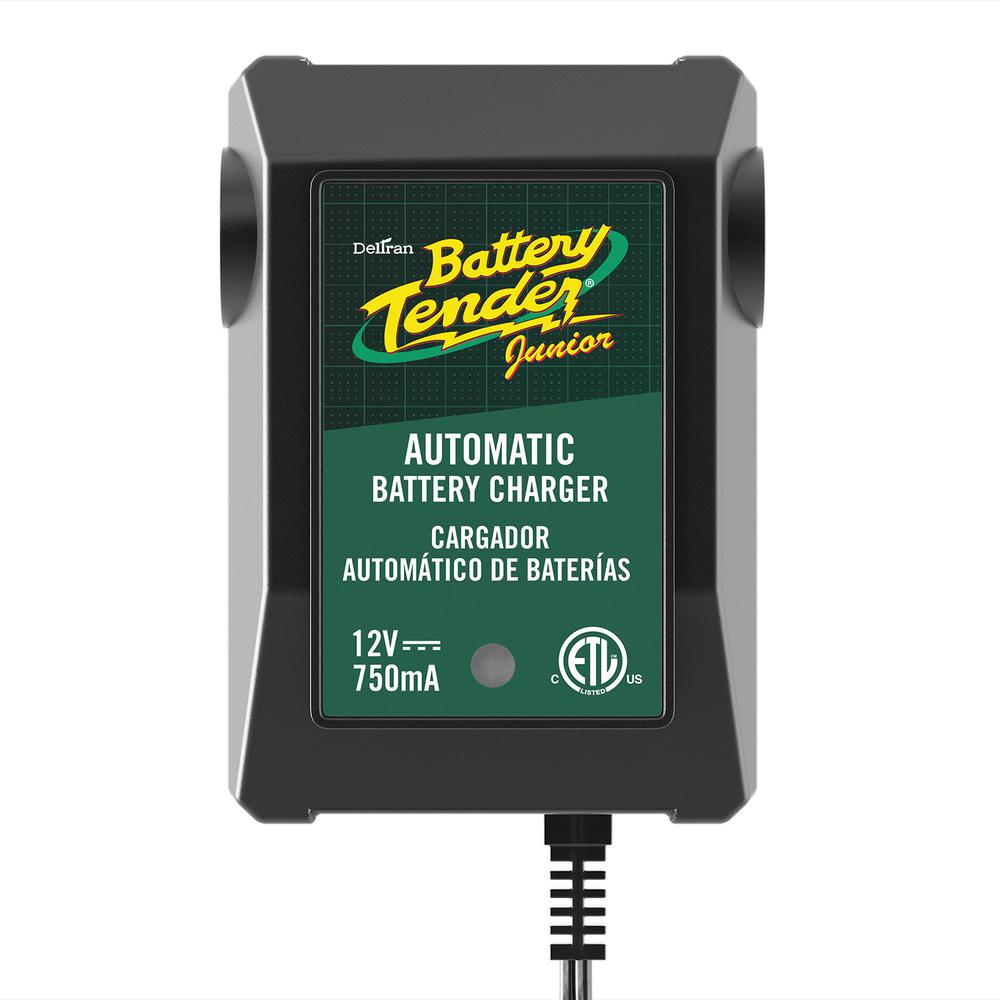 Car Battery Chargers Charging Systems The Home Depot 12 Volt 750ma Battery Tender Junior