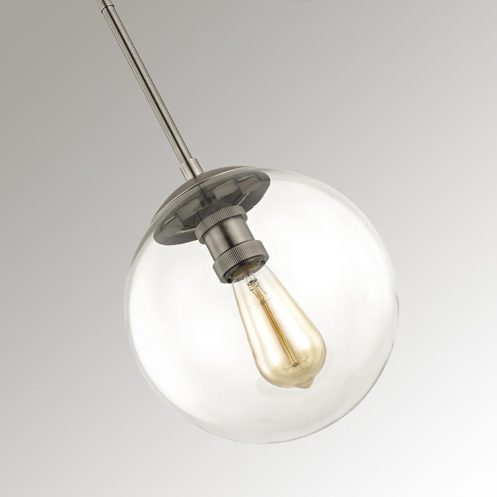 Fifth And Main Lighting Asheville 1 Light Historic Nickel Globe Pendant With Glass Shade Wl 2290 The Home Depot - 1 Light Globe Pendant Fifth And Main Lighting Asheville 1 Light Historic Nickel Globe Pendant With Glass Shade Wl 2290 The Home Depot - 1 Light Globe Pendant