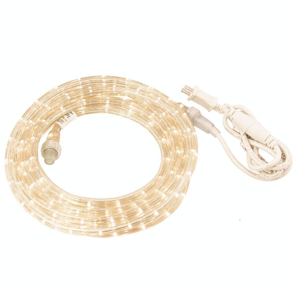 Irradiant 30 Ft Warm White Led Rope Light Kit Lr Uww The Warm White Led Rope Light Kit