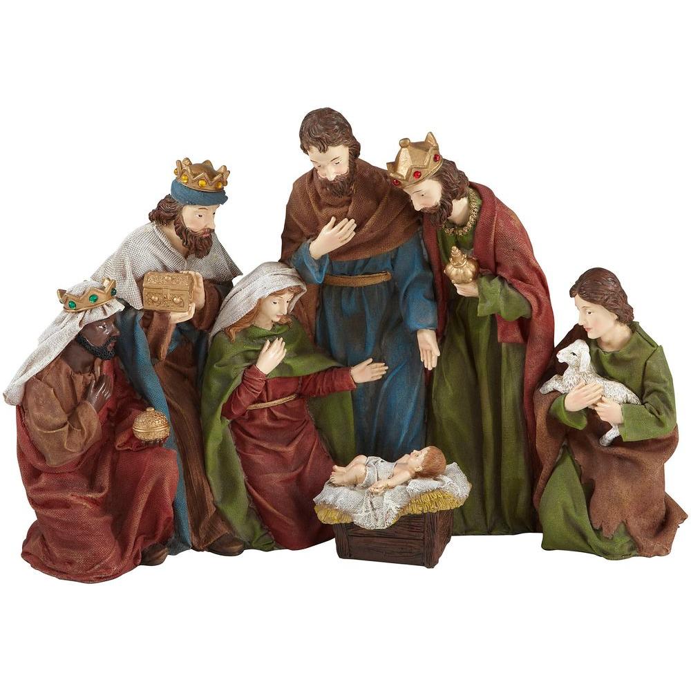 Home Accents Holiday 18 in. Nativity SceneB9140855 The Home Depot