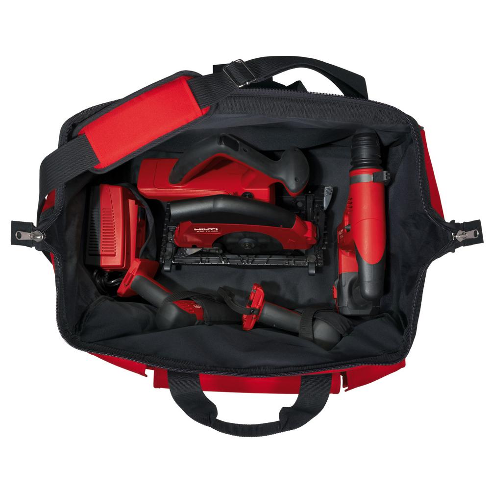 Hilti tool bag with content  PS Auction  We value the future  Largest in  net auctions