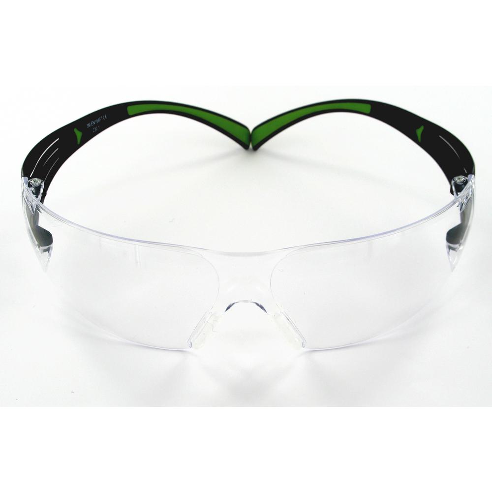 3m Securefit 400 Clear Anti Fog Safety Glasses Sf400c Lv 4 Ps The Home Depot