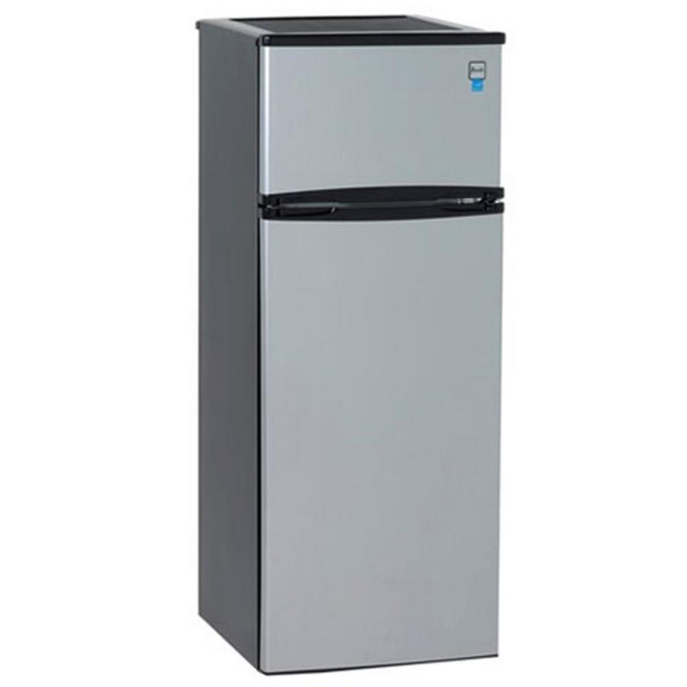 Avanti 7 4 Cu Ft Apartment Size Top Freezer Refrigerator In Black And   Black Avanti Top Freezer Refrigerators Ra7316pst 64 1000 