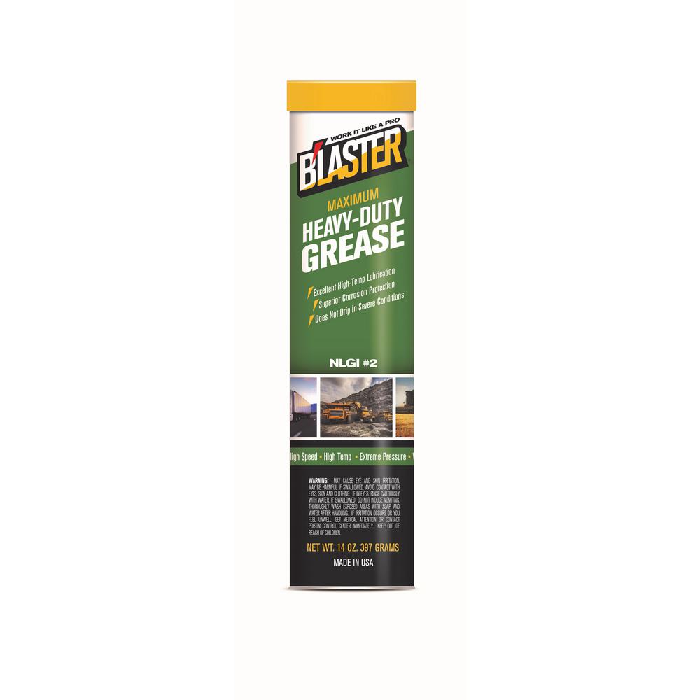 Blaster 14 oz. Maximum HeavyDuty Grease CartridgeGR14CHDG The