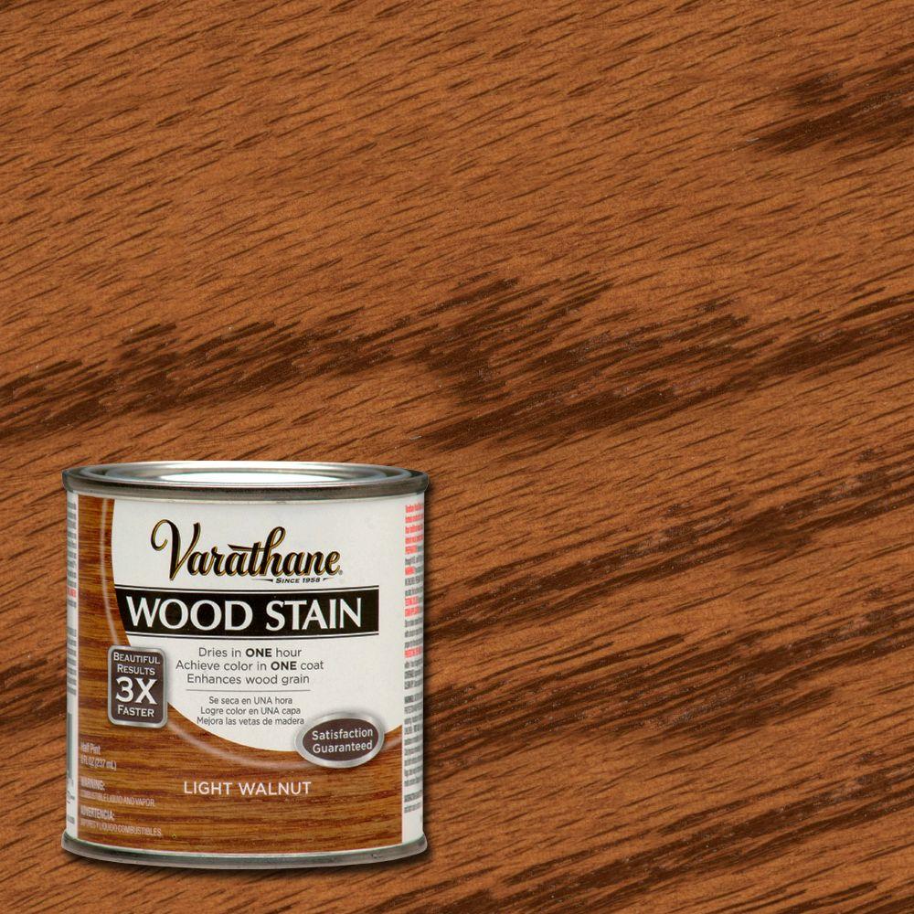 Varathane 8 oz. Dark Walnut Wood Interior Stain266198 The Home Depot