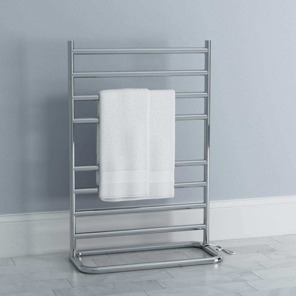 Warmrails Hyde Park 40 In Towel Warmer Chrome Whc The Home Depot Warmrails Hyde Park 40 In Towel Warmer