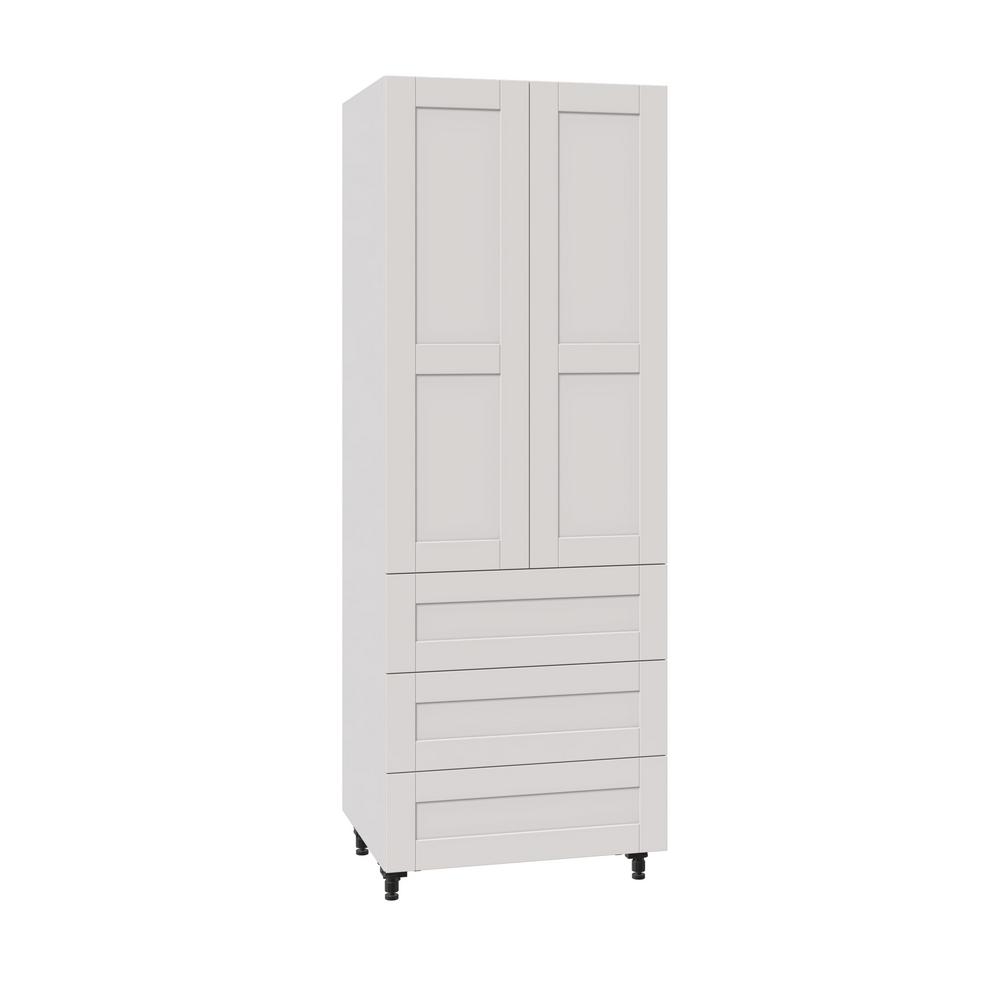 J COLLECTION Shaker Assembled 30 in.x84.5 in.x24 in ...