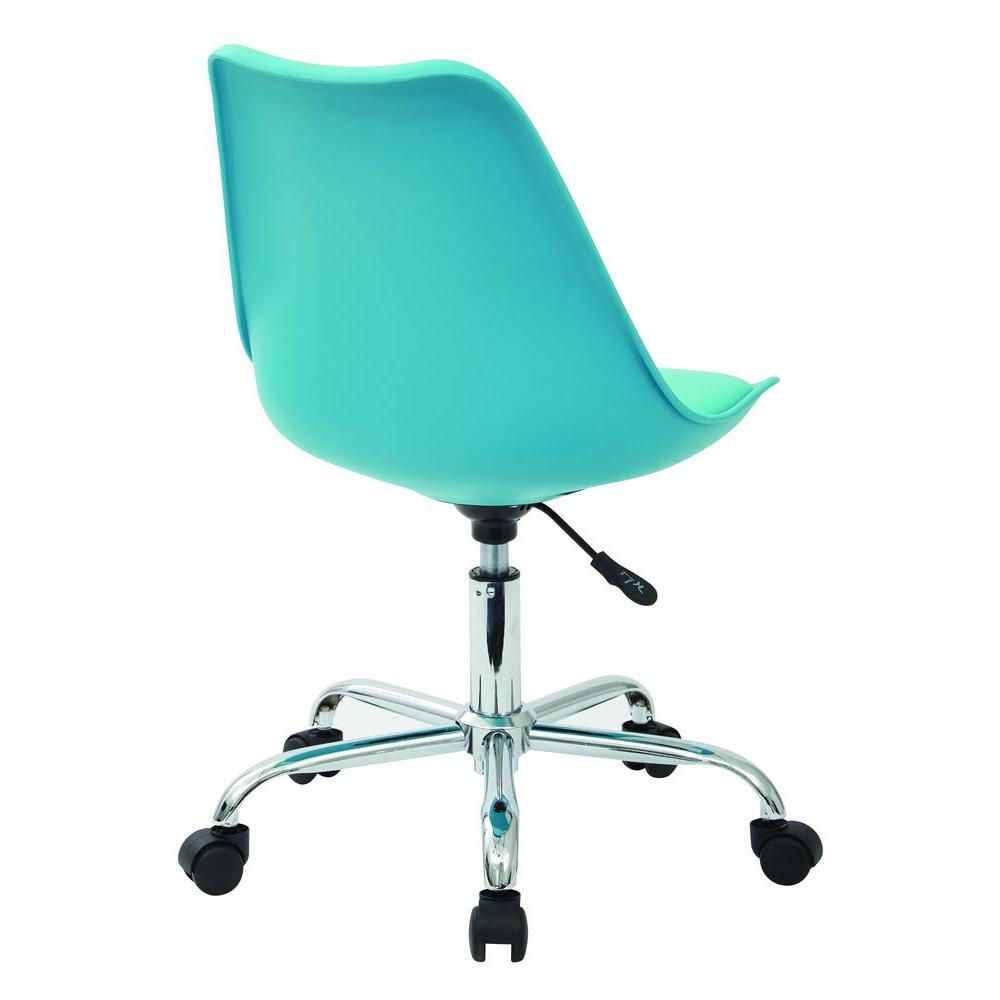 Osp Home Furnishings Emerson Teal Office Chair Ems26 7 The