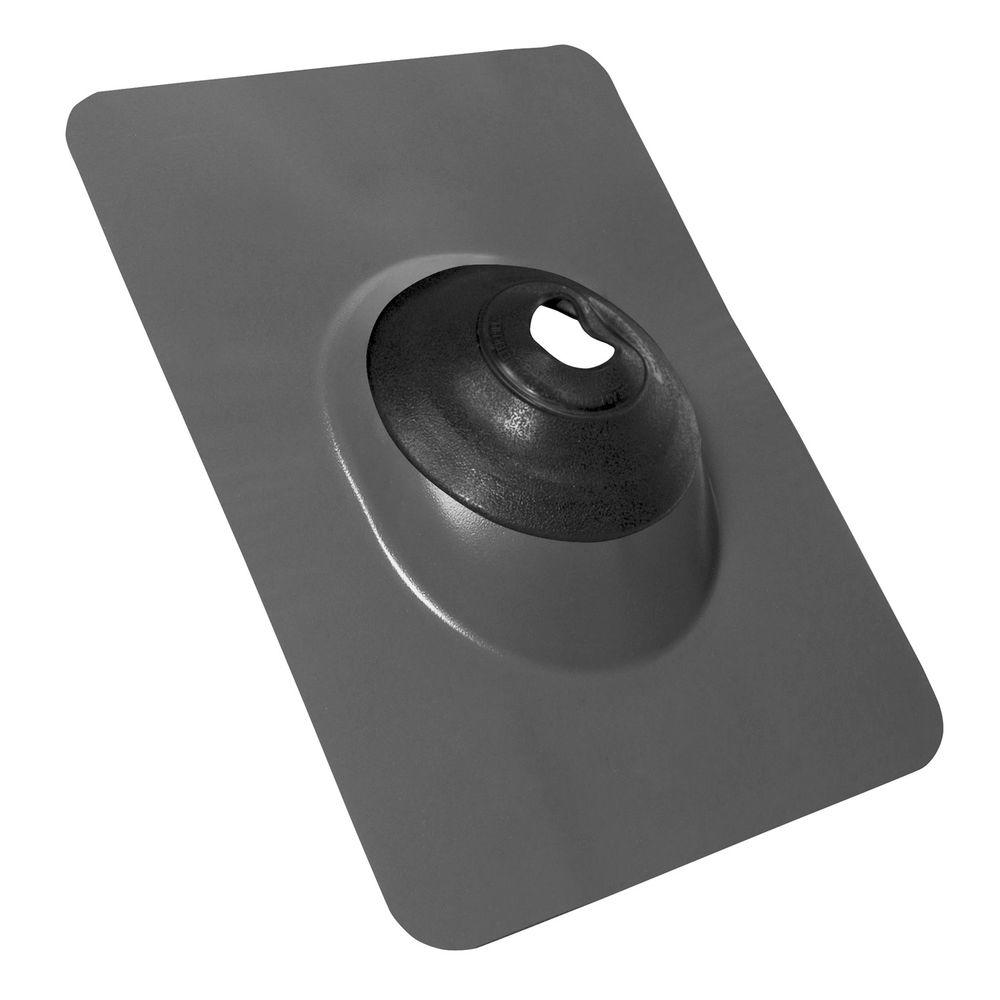 Oatey No-Calk 1.5 In. To 3 In. Aluminum Gray Roof Flashing-12942 - The ...