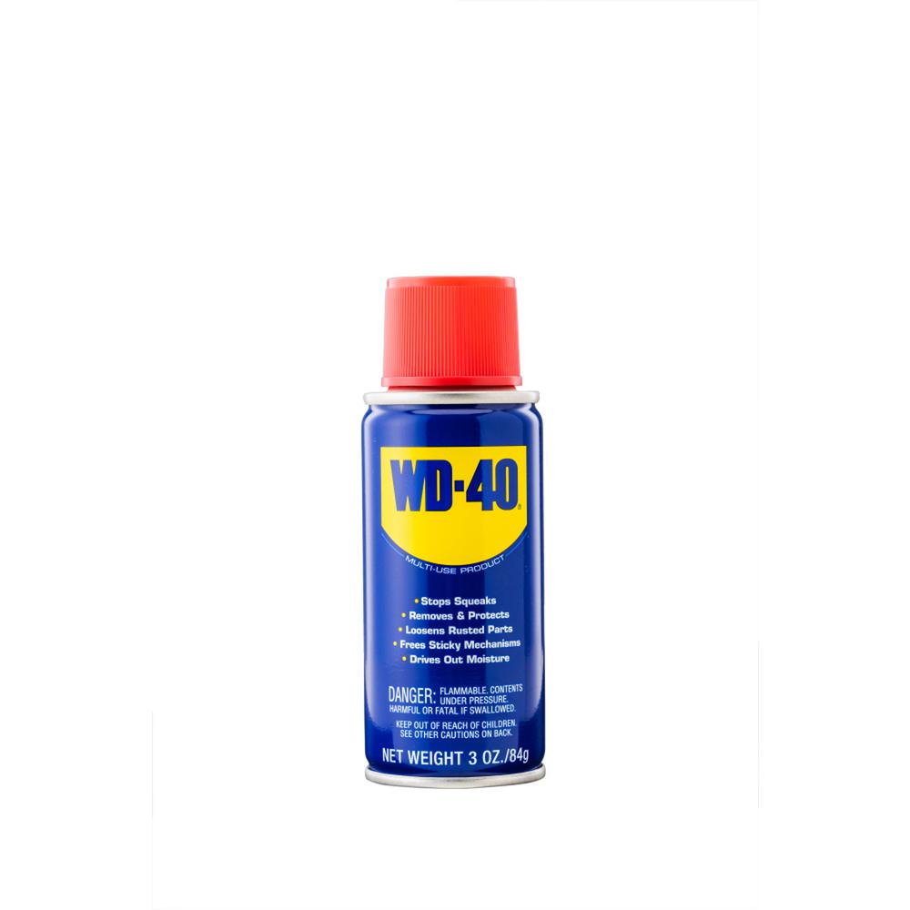 WD-40 3 oz. Multi-Purpose Lube-Penetrant-CA-49000 - The Home Depot