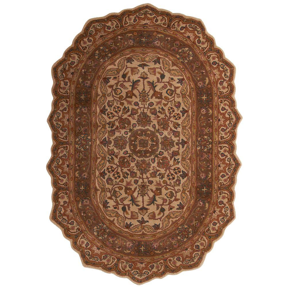 Oval 8 X 10 Area Rugs The Home Depot Masterpiece Taupe 8 Ft X 10 Oval Area Rug