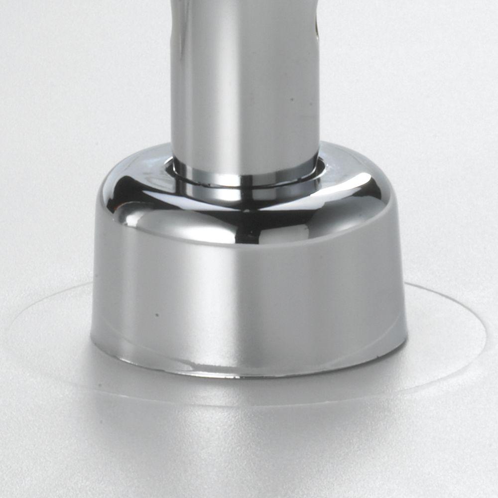 Knape & Vogt 3.25 in. x 27.5 in. x 13.19 in. Pivot Half Moon Frosted