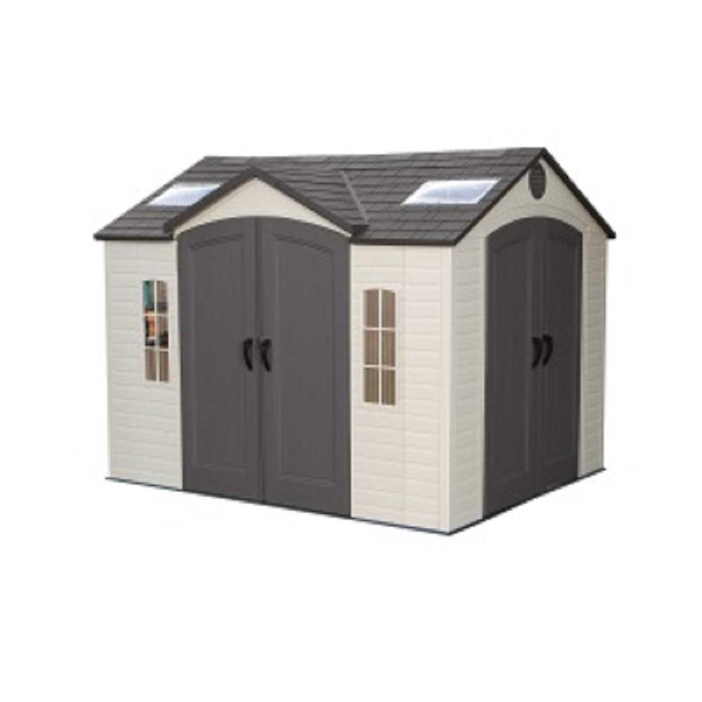 10 ft x 8 ft keter stronghold resin storage shed