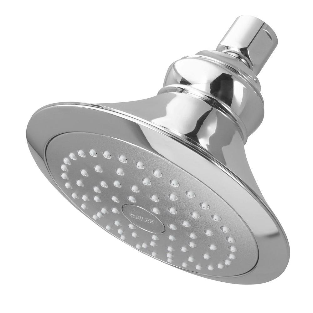 KOHLER Revival SingleFunction 51/2 in. Raincan Showerhead in Polished