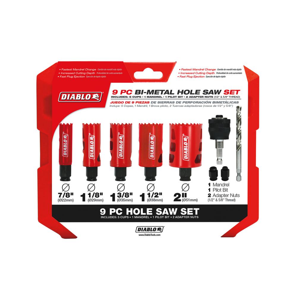 Diablo 2 Pk Arbor Adapter Nuts