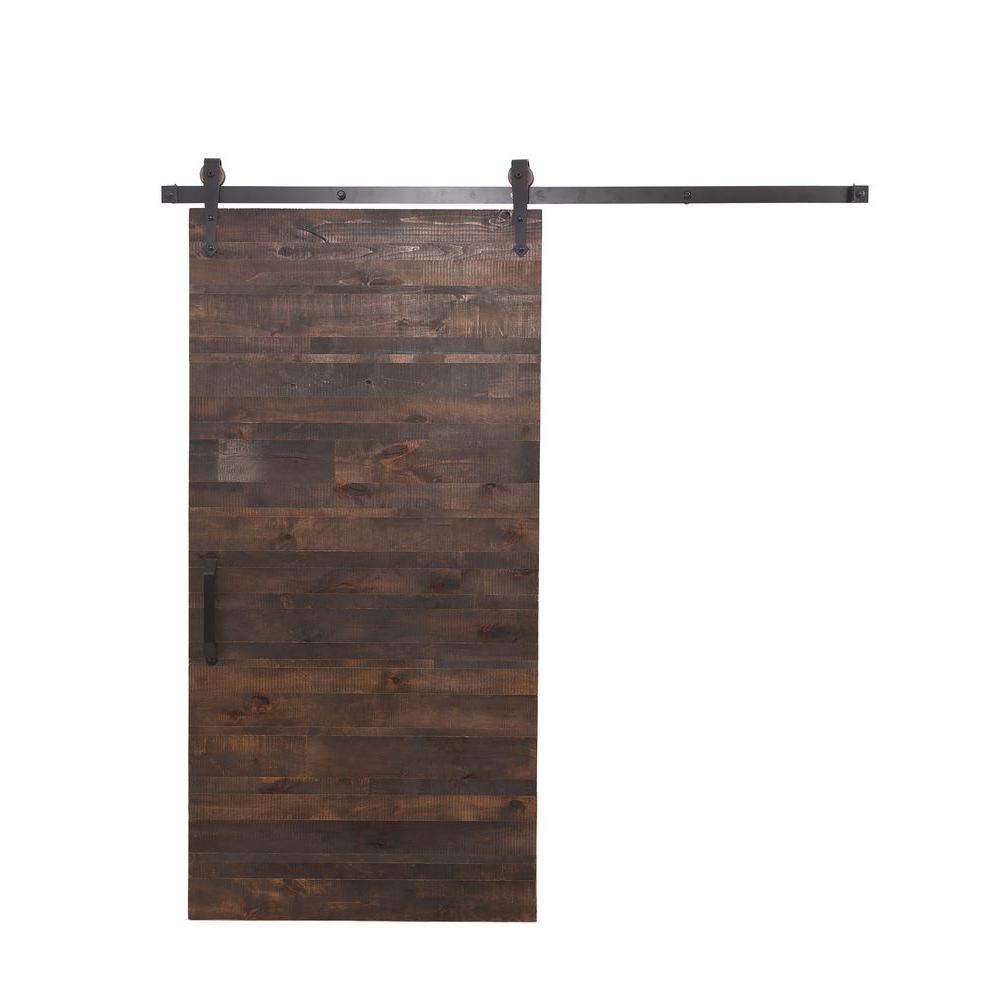Rustica Hardware 36 in. x 84 in. Rustica Reclaimed Wood ...