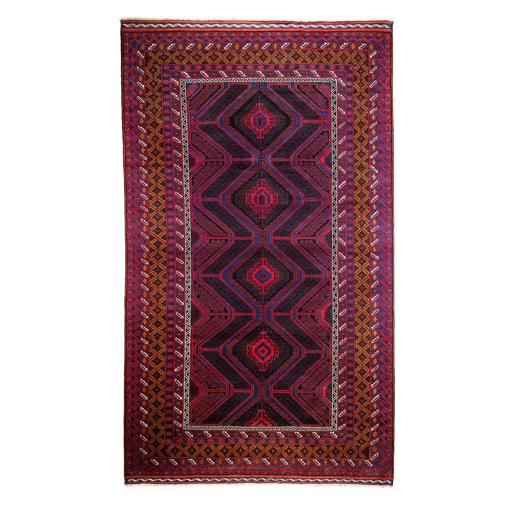 Darya Rugs Tribal Red 7 Ft 10 In X 12 Indoor Area Rug Darya Rugs Tribal Red 7 Ft 10 In X 12
