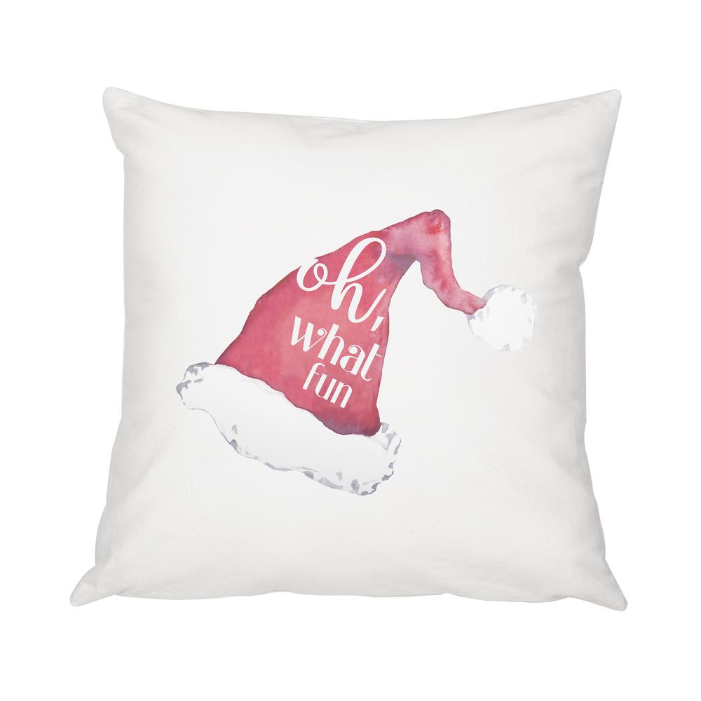 Christmas Me And You 16 in. x 16 in. Decorative Pillow 75258PL16 The