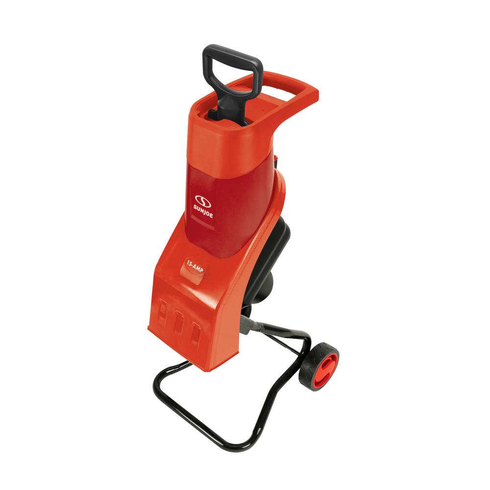 Sun Joe 1 5 In 15 Amp Electric Wood Chipper Shredder Sun Joe 1 5 In 15 Amp Electric Wood Chipper Shredder