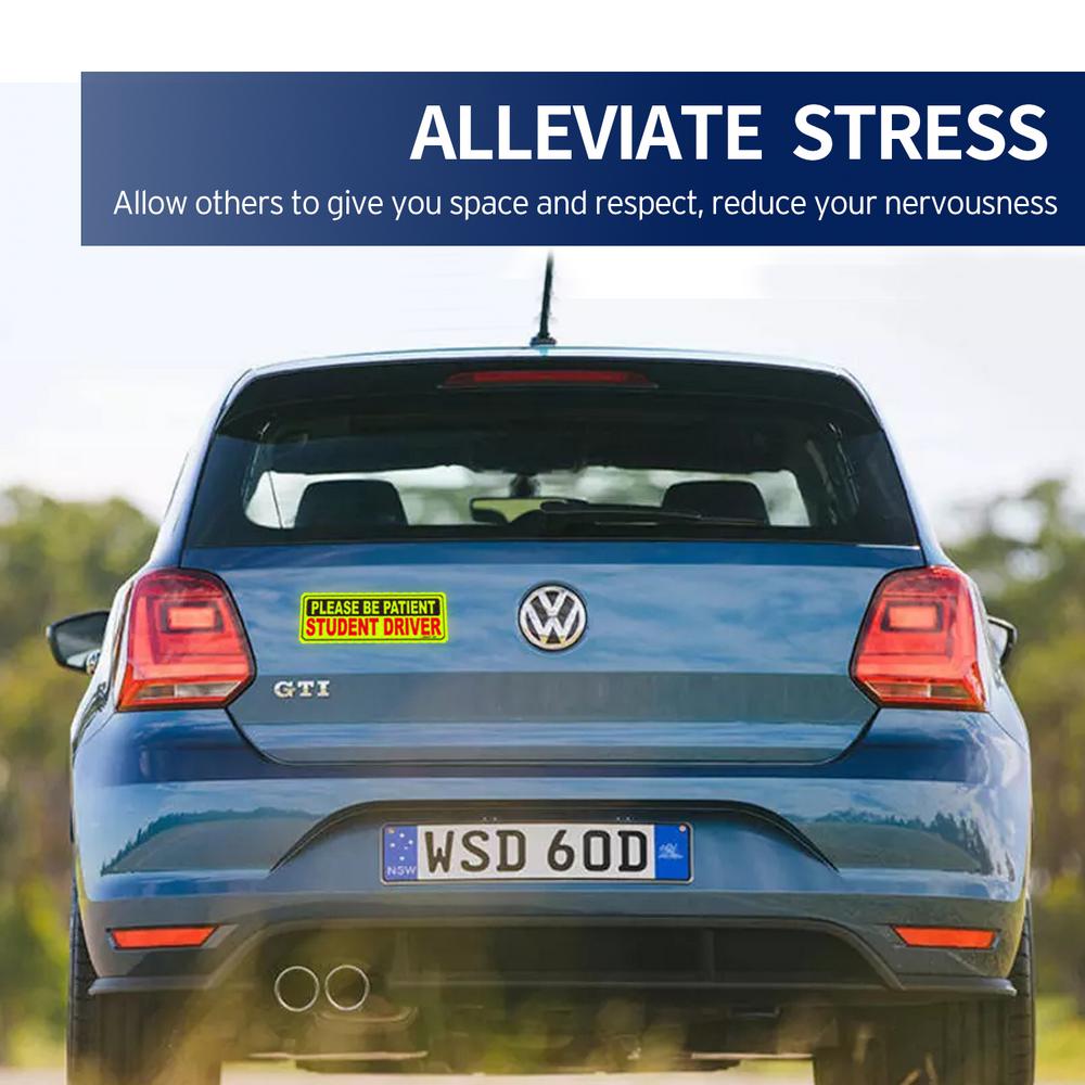 Collectibles NEW DRIVER BUMPER STICKER Set of 2 Stickers for your new