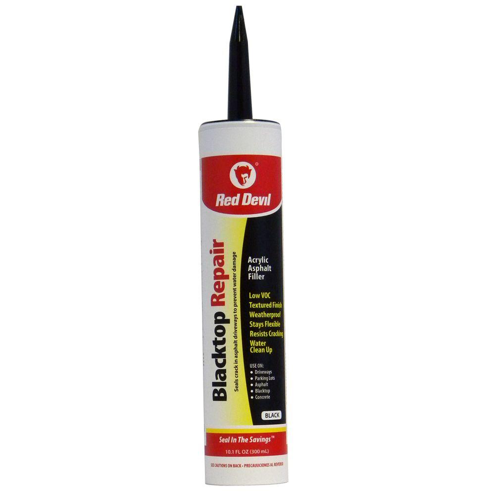 Red Devil 10 1 Oz Blacktop Driveway Repair Caulk 0637 The Home