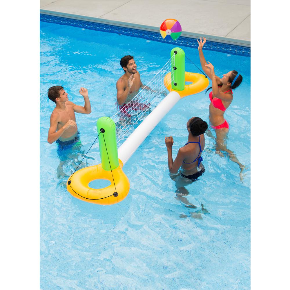 floating pool games