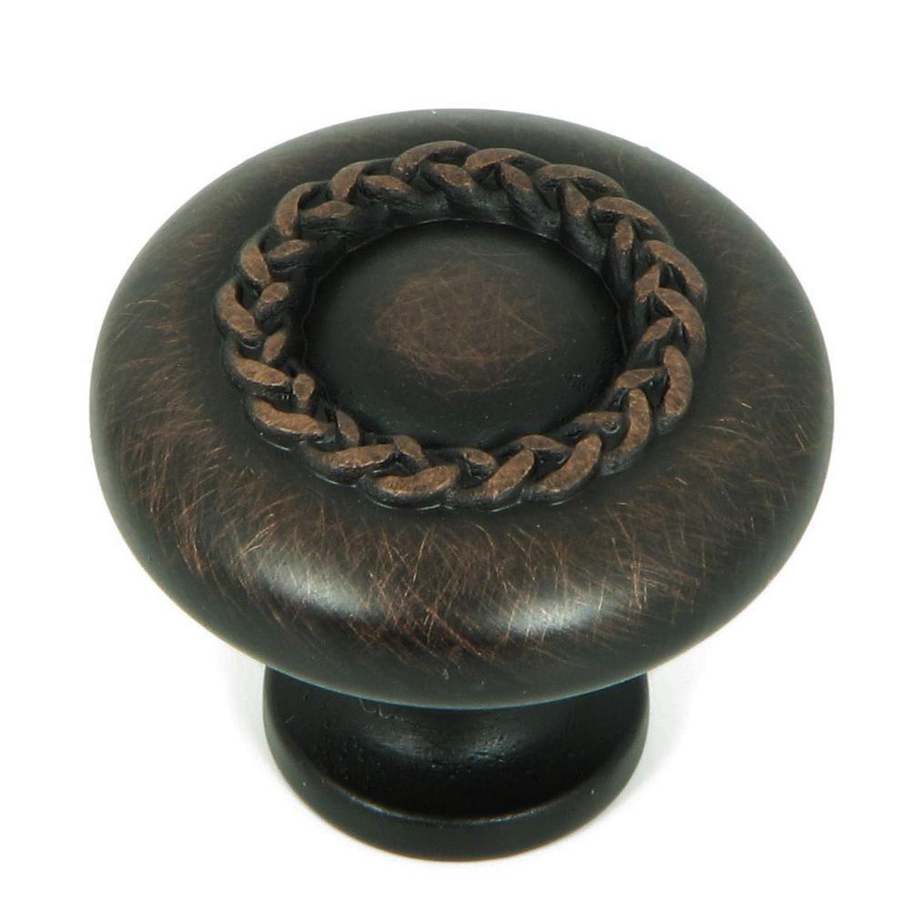 Stone Mill Hardware Braided Rope 11/4 in. Oil Rubbed Bronze Round
