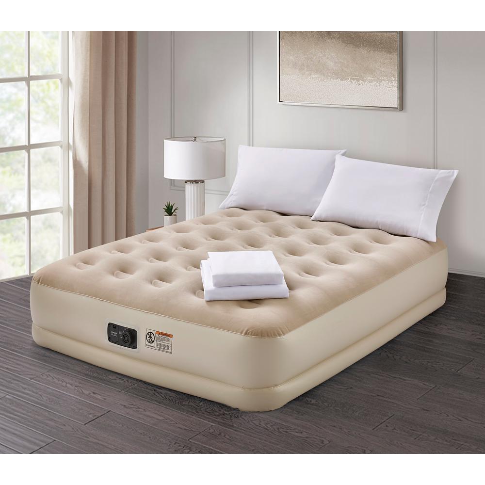 Guestroom Survival Kit Deluxe 16 In Twin Air Mattress With Complete Guestroom Survival Kit Deluxe 16 In Twin Air Mattress With Complete White Bedding Set