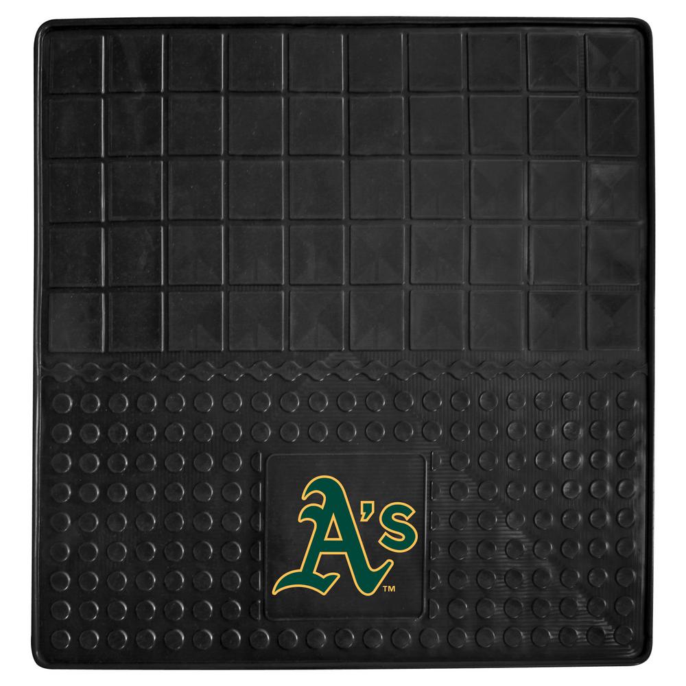 FANMATS Oakland Athletics Heavy Duty 31 inch x 31 inch Vinyl Cargo Mat by FANMATS