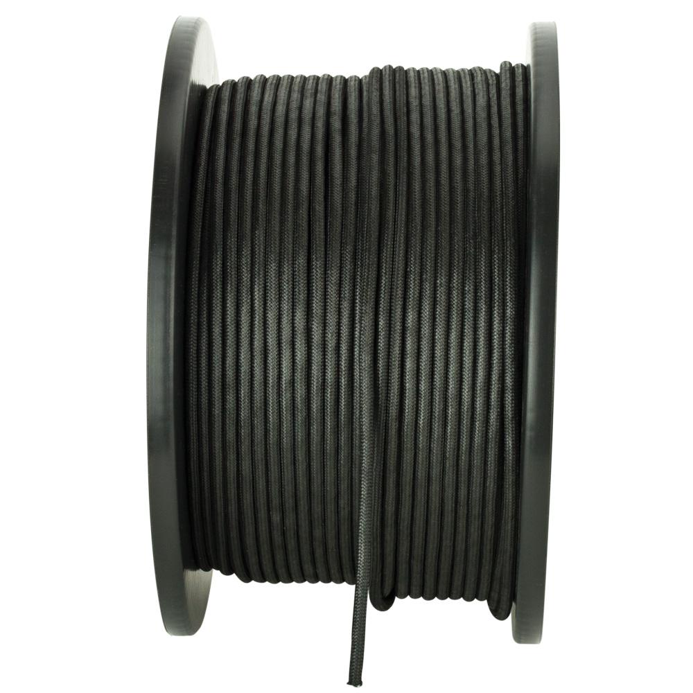 Everbilt 1/8 in. x 500 ft. Paracord, Black70250 The Home Depot