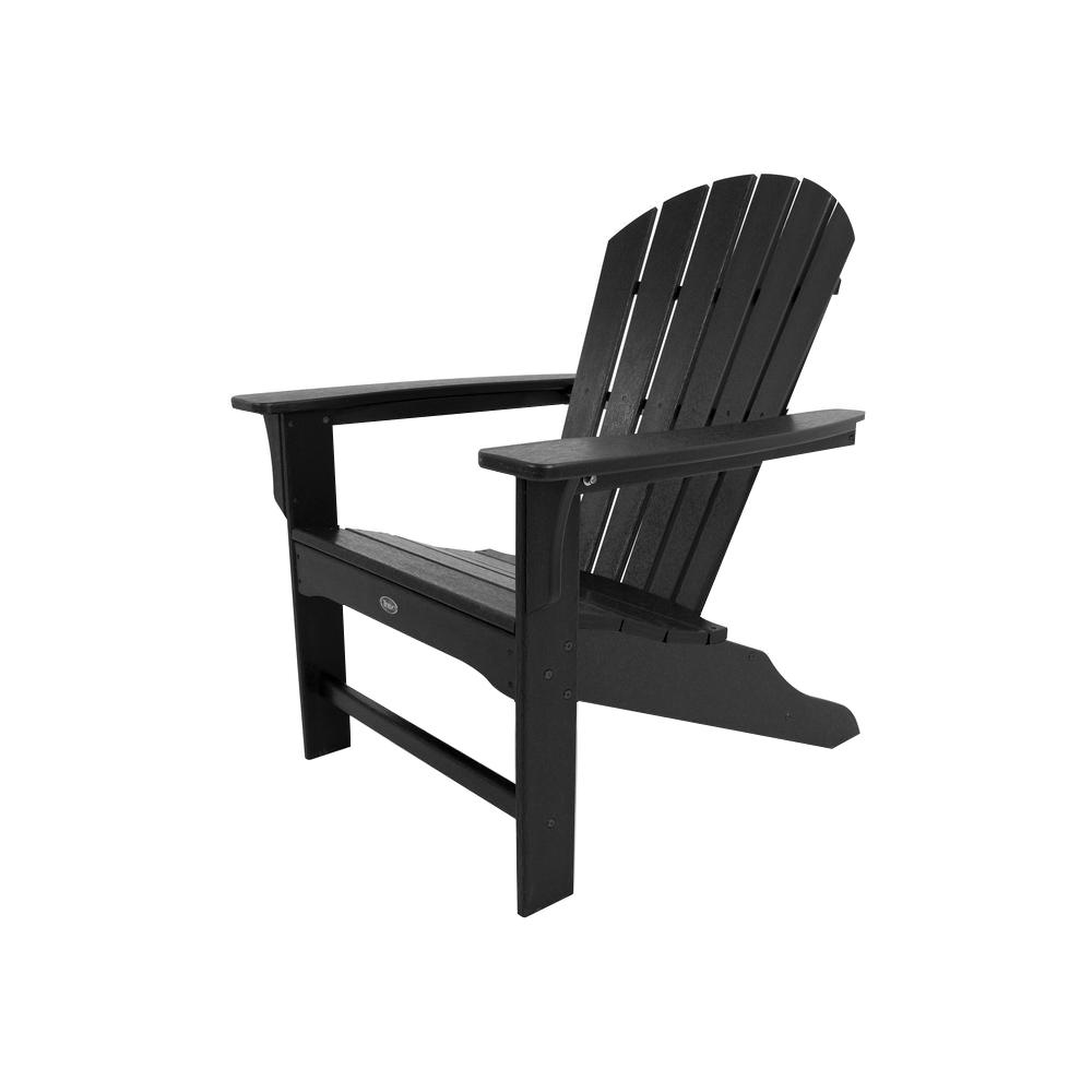 adirondack plastic chair outdoor furniture cape cod patio trex chairs charcoal canopy yacht club brown rainforest polywood depot shellback homedepot