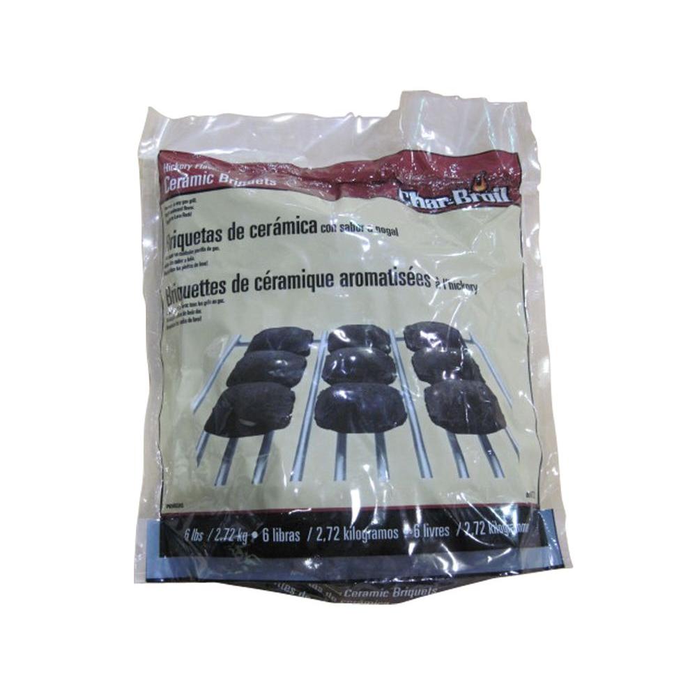 CharBroil 6 lb. HickoryFlavor Ceramic Gas Grill Briquettes2384773