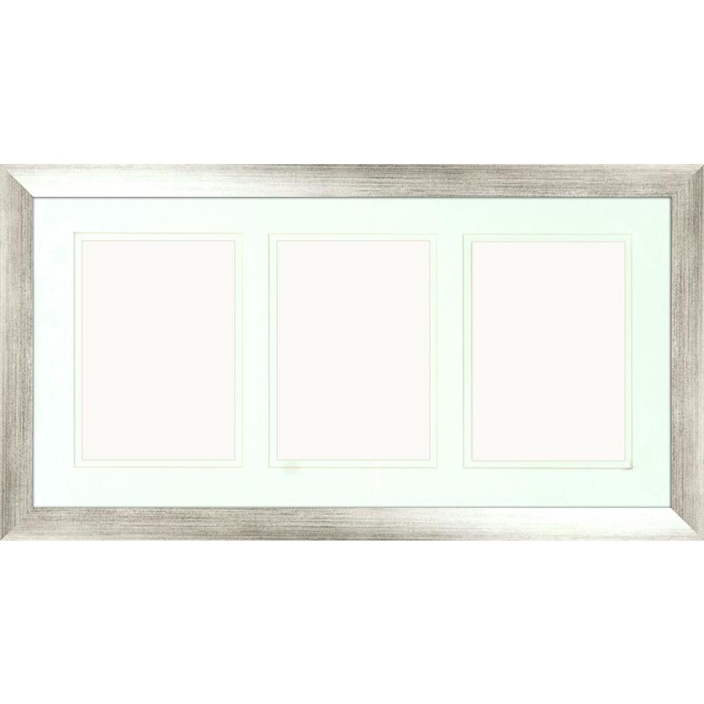Ptm Images 3 Opening Holds 5 In X 7 Matted Silver Photo Ptm Images 3 Opening Holds 5 In X 7