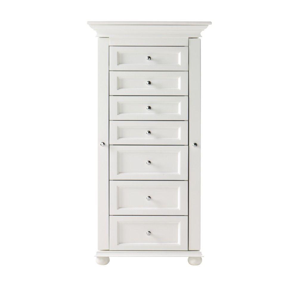 Jewelry Armoires Bedroom Furniture The Home Depot