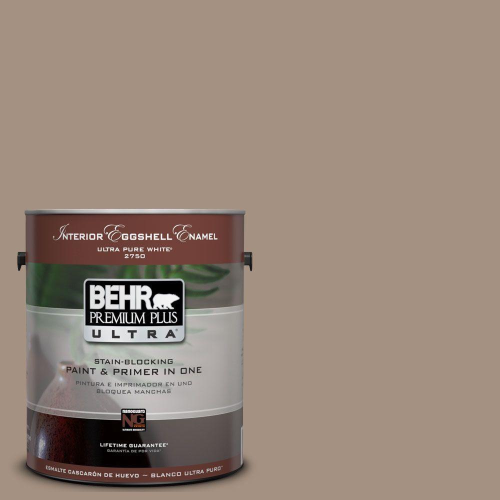 Behr Premium Plus Ultra 1 Gal Pure White Eggshell Enamel Behr Premium Plus Ultra 1 Gal Ul160 19 Pure Earth Eggshell Enamel Interior