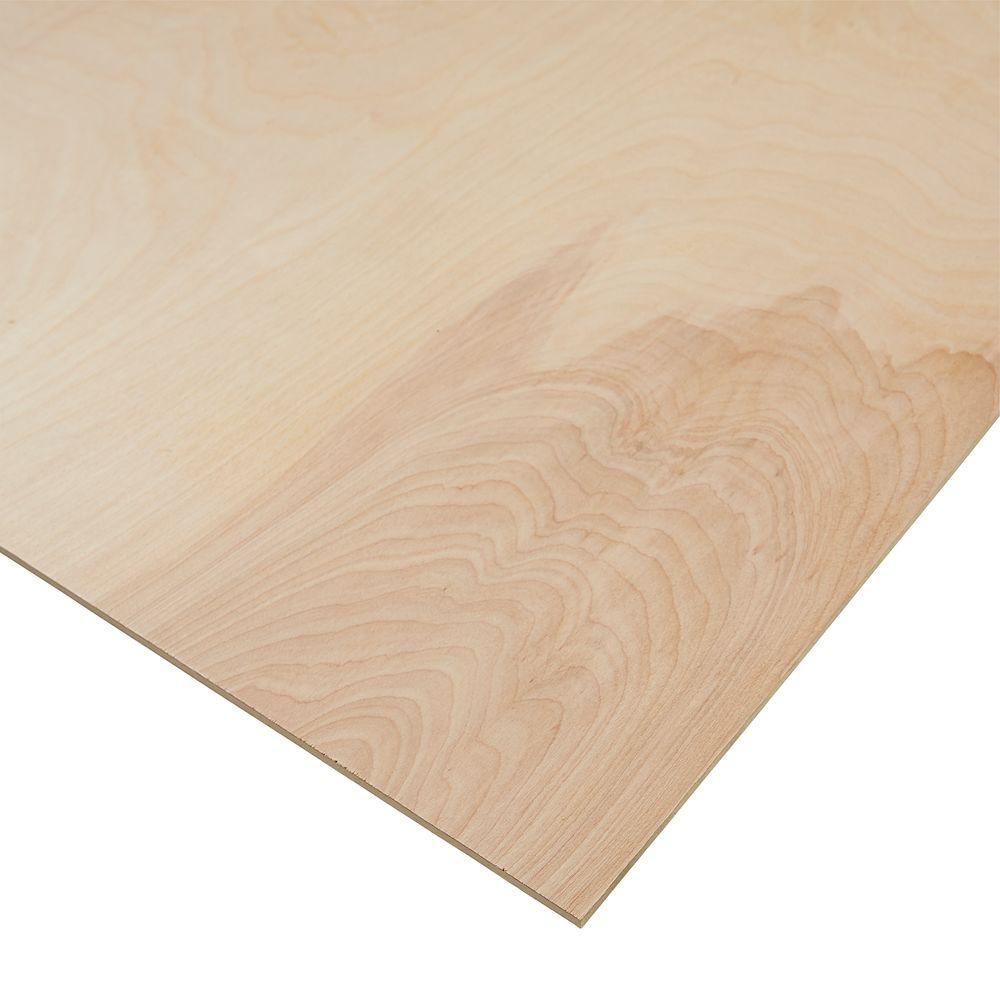 1/4 in. x 4 ft. x 8 ft. PureBond Birch Plywood