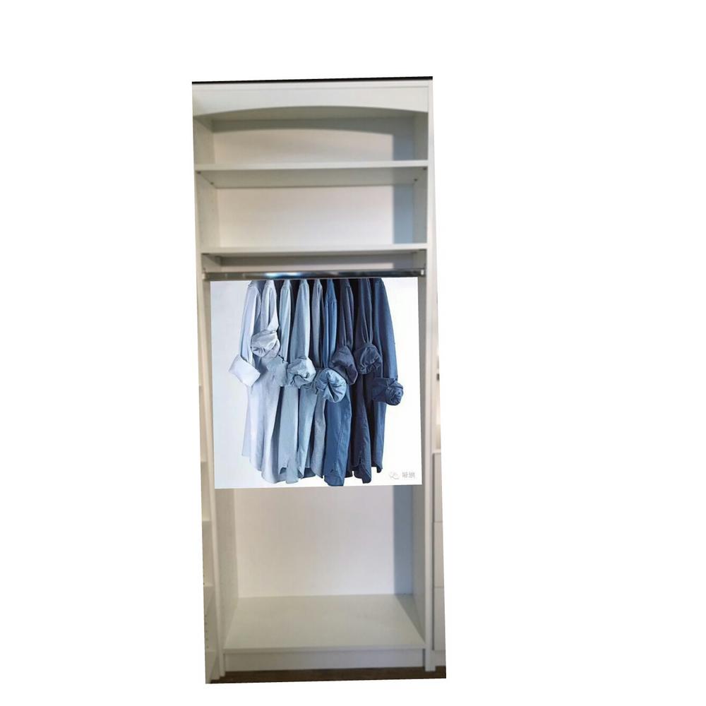 Wardrobe Hanging Closet Storage System 14 In D X 32 In W X 84 In